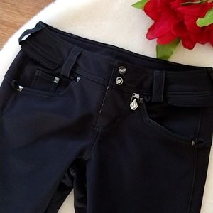 Volcom Women's Black Battle Stretch Snow Pants